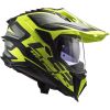 LS2 MX701 EXPLORER-06 HPFC ALTER adventure helma matná-H-V-žlutá